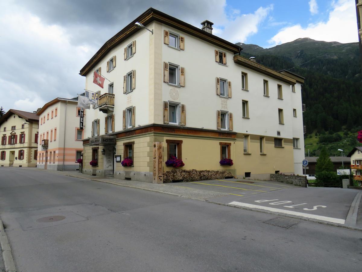Hotel Crusch Alba Swiss Lodge Zernez Exterior photo